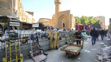  الحياة اليومية في العراق - سوق الصفافير في بغداد